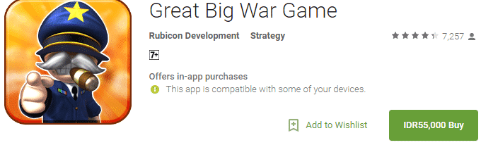Game perang android terbaik dan terpopuler