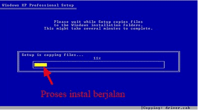 Cara Install Ulang Windows XP